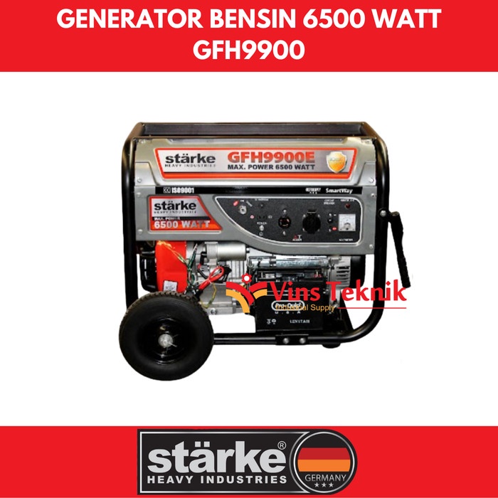 Jual Mesin Genset Bensin Generator Set Watt Gfh E Starke Gfh Shopee Indonesia