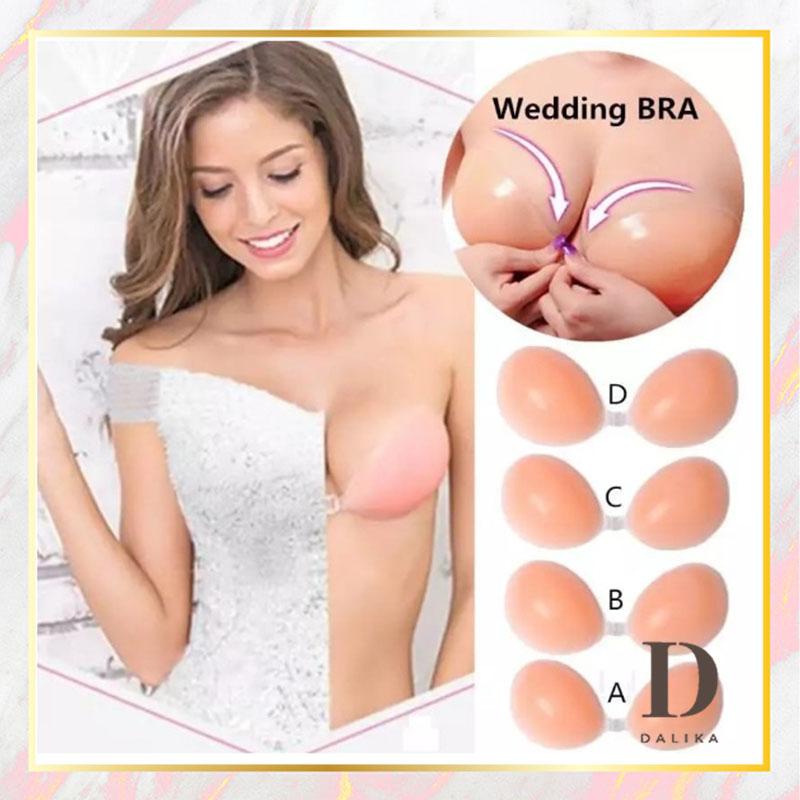 Jual Angel bra Silicone Push Up BH Bra Tempel Boob Tape Tanpa Tali