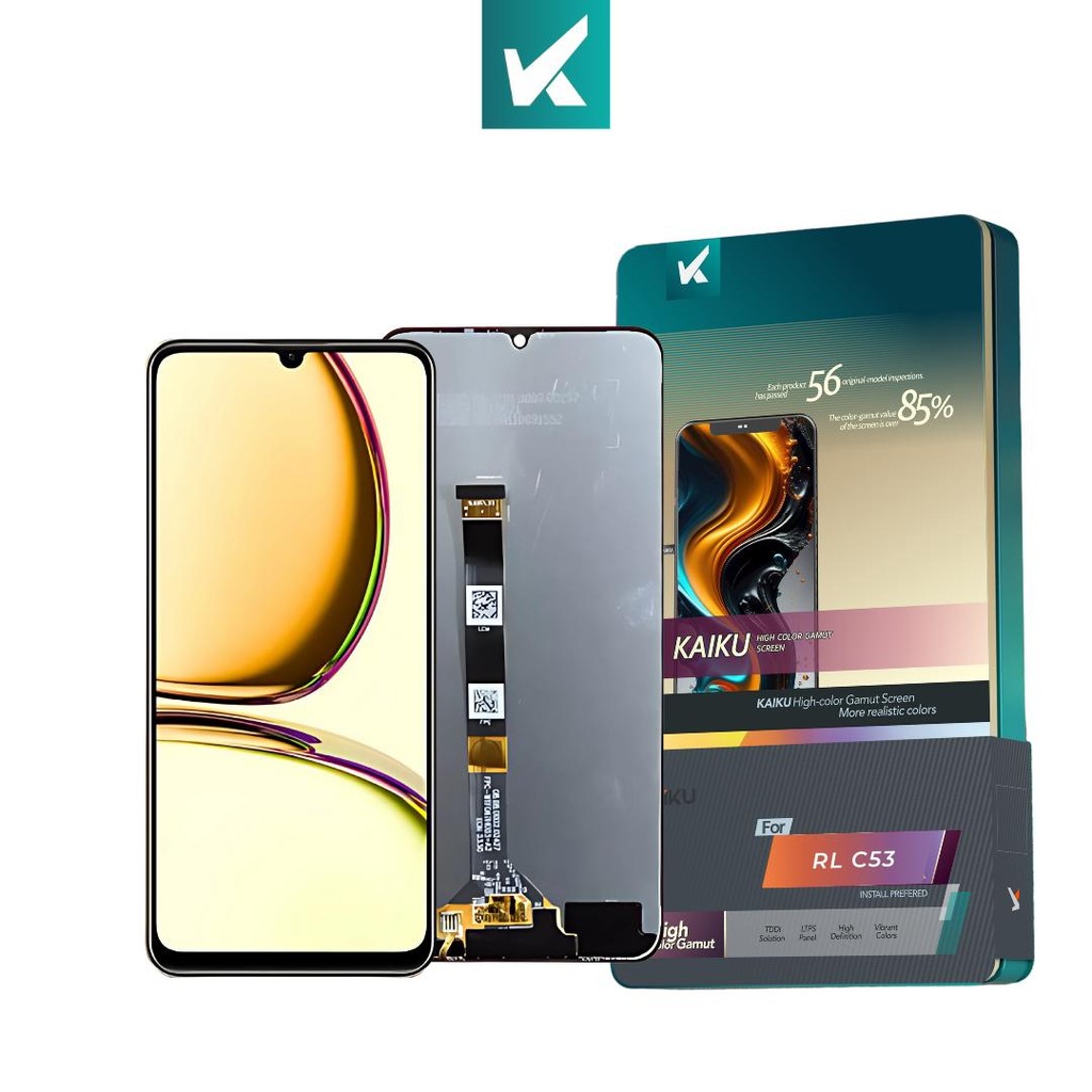Jual KAIKU LCD REALME C53 RMX3760 / C51 RMX3830 / OPP C53 ORIGINAL ...