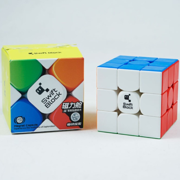 Jual Puzzle 3x3 GAN Swift Block Magnetic Stickerless - Gan Swift Block ...