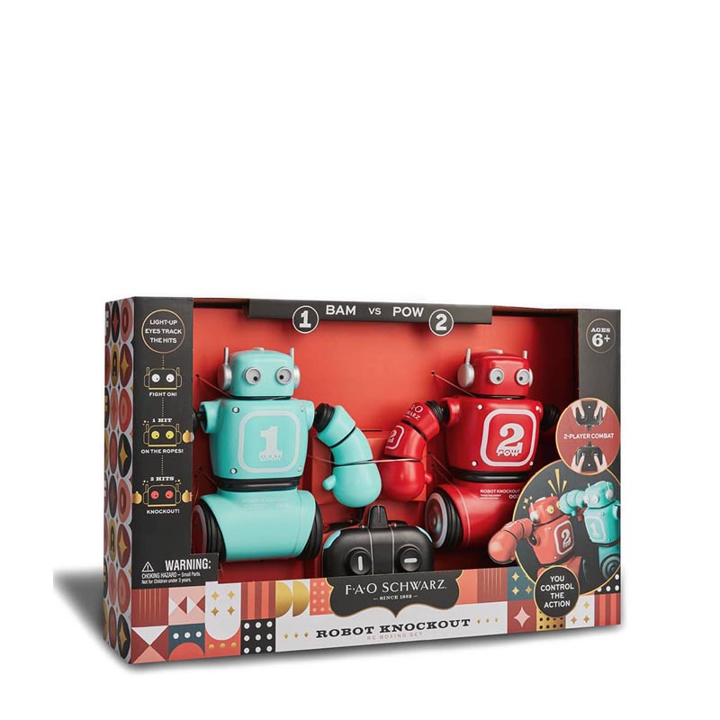 Jual FAO Schwarz Robot Knockout Remote Control Boxing Set ...
