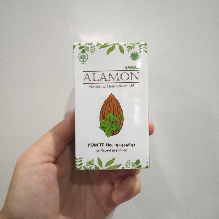 Jual Alamon Herbs ASI Booster Pelancar ASI 30 kapsul | Shopee Indonesia