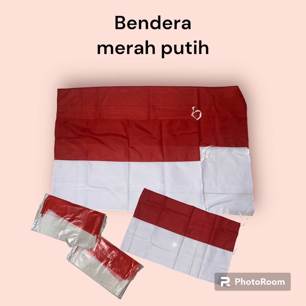 Jual BENDERA MERAH PUTIH BERBAGAI UKURAN 80X120 60X90 PLASTIK MOBIL ...