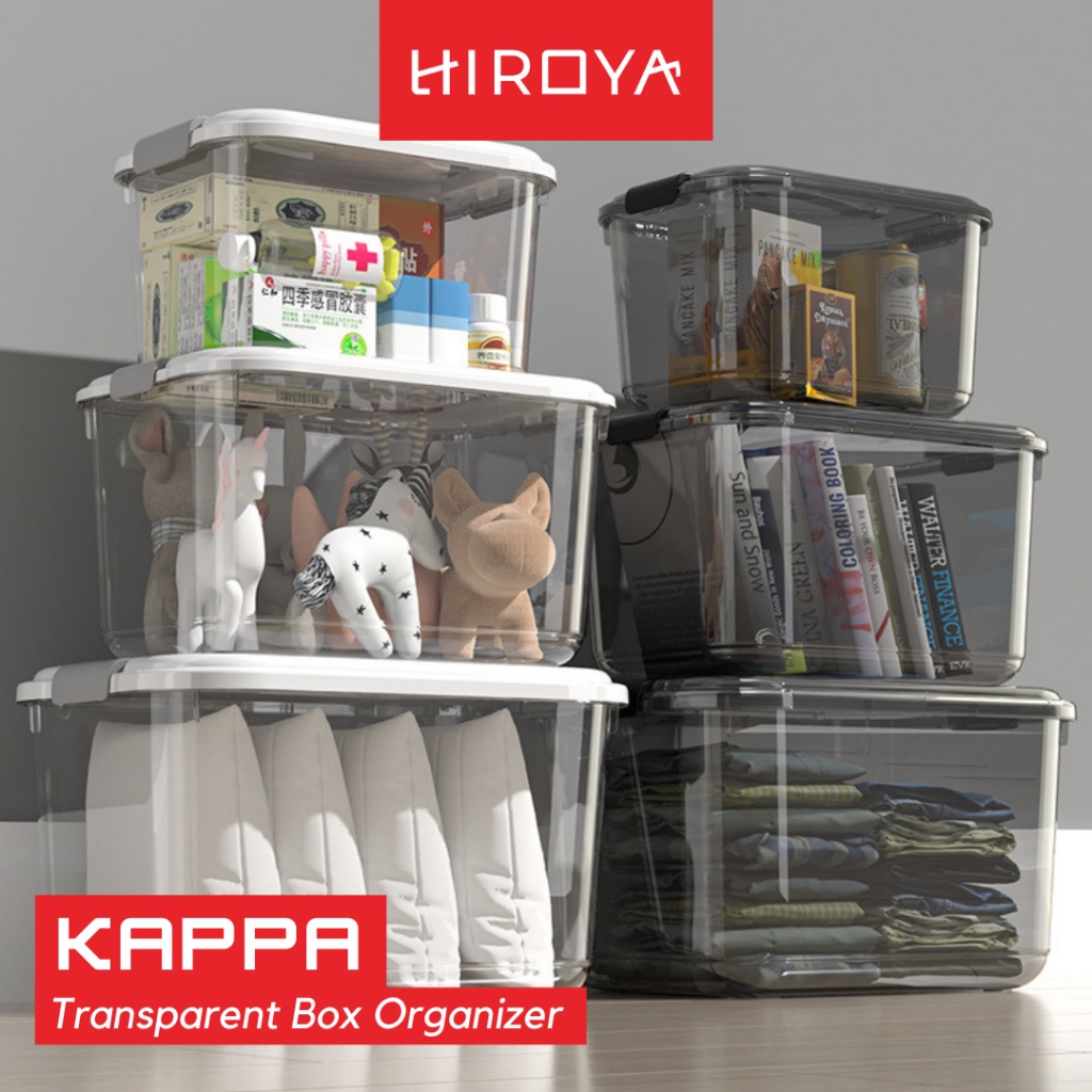 Jual 【HIROYA】KAPPA Kotak Buku Serba Guna Wadah Box Obat Minimalis Wadah ...