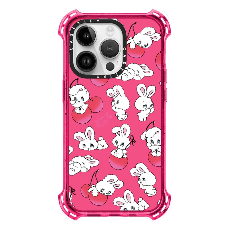 Jual CASETIFY【Strawberry bunny】by foxy illustrations Jual CASETIFY【Strawberry bunny】by foxy illustrations