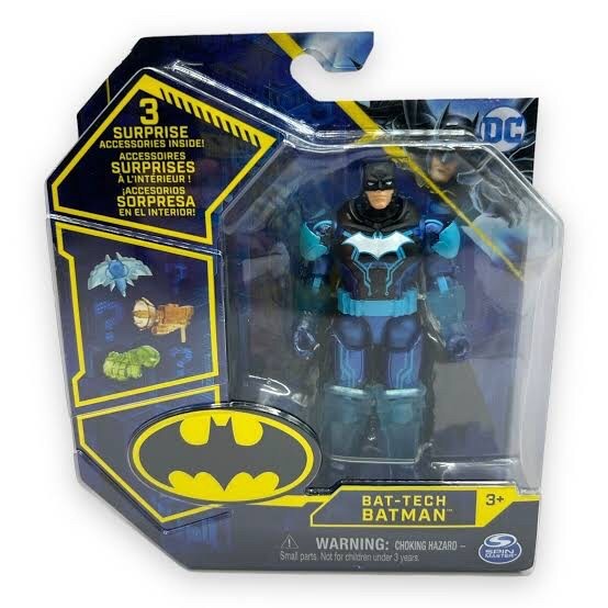 Jual Spin Master DC BatTech Batman Blue Armored BatTech Batman | Shopee ...