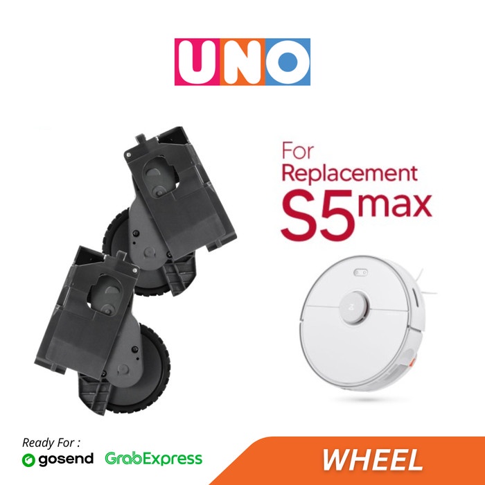 Roborock S5 Max Wheel Roda Pengganti Kiri Kanan Robot Vacuum Cleaner Kiri  L