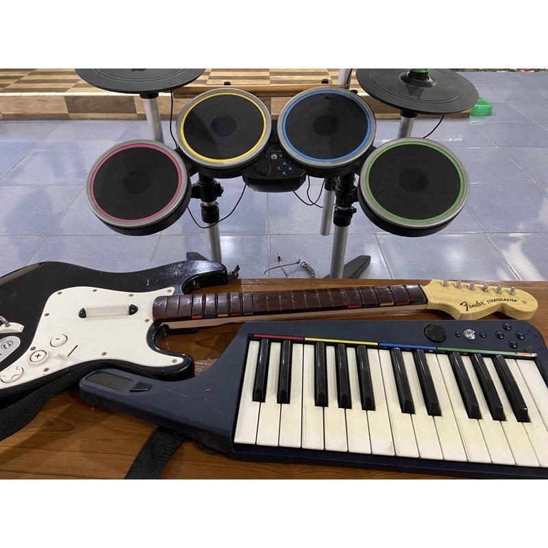 Jual Drum + cymbal dan keyboard game Rock Band (Nintendo Wii) Shopee