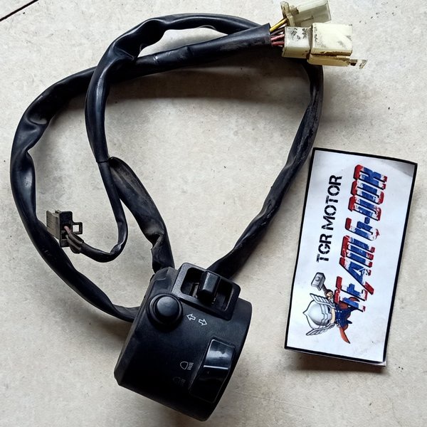 Jual tombol saklar holder klakson send sen kiri set ori original yamaha ...