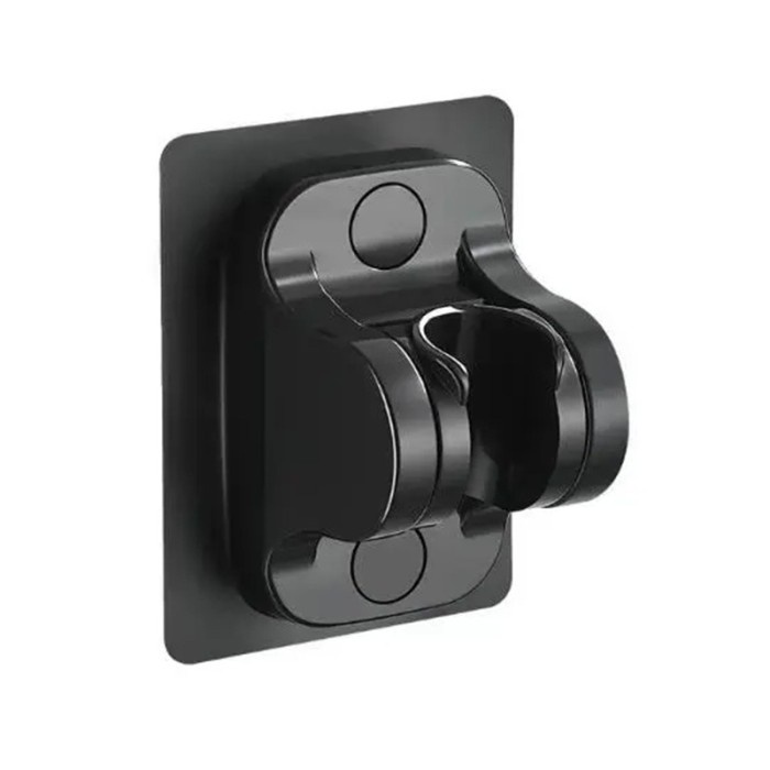 Jual Bracket Holder Shower Gantungan Shower Hitam Tanpa Bor Kamar Mandi ...