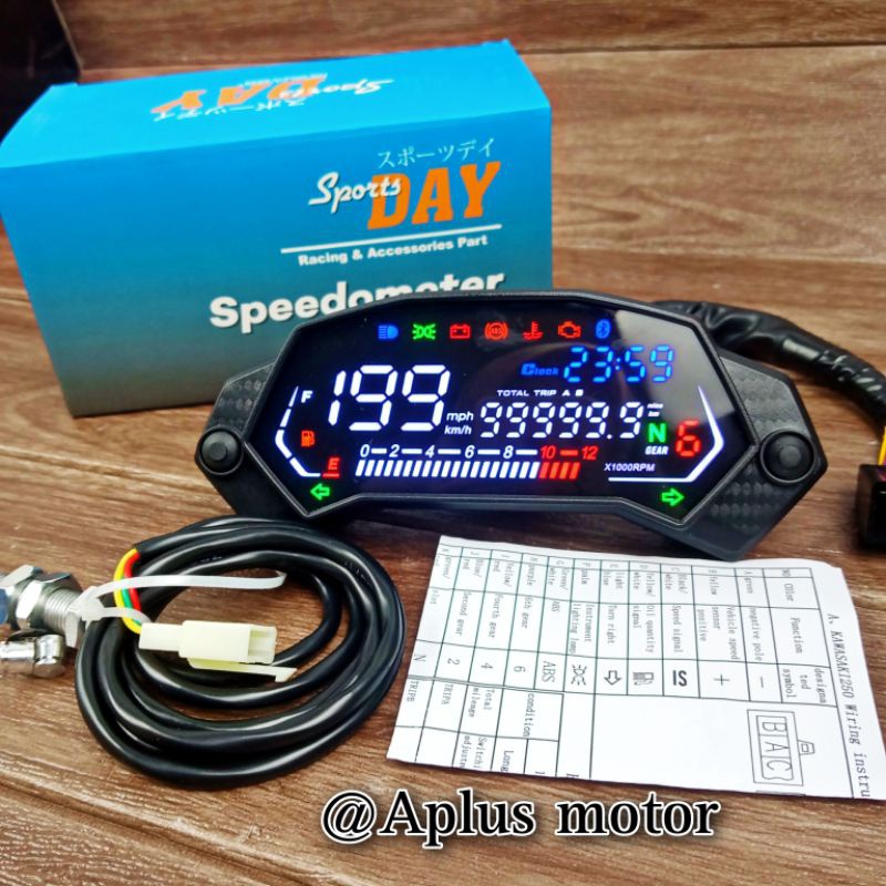 Jual Speedometer Ninja Mono full digital spido ninja mono 250 fi full digital di gital Shopee