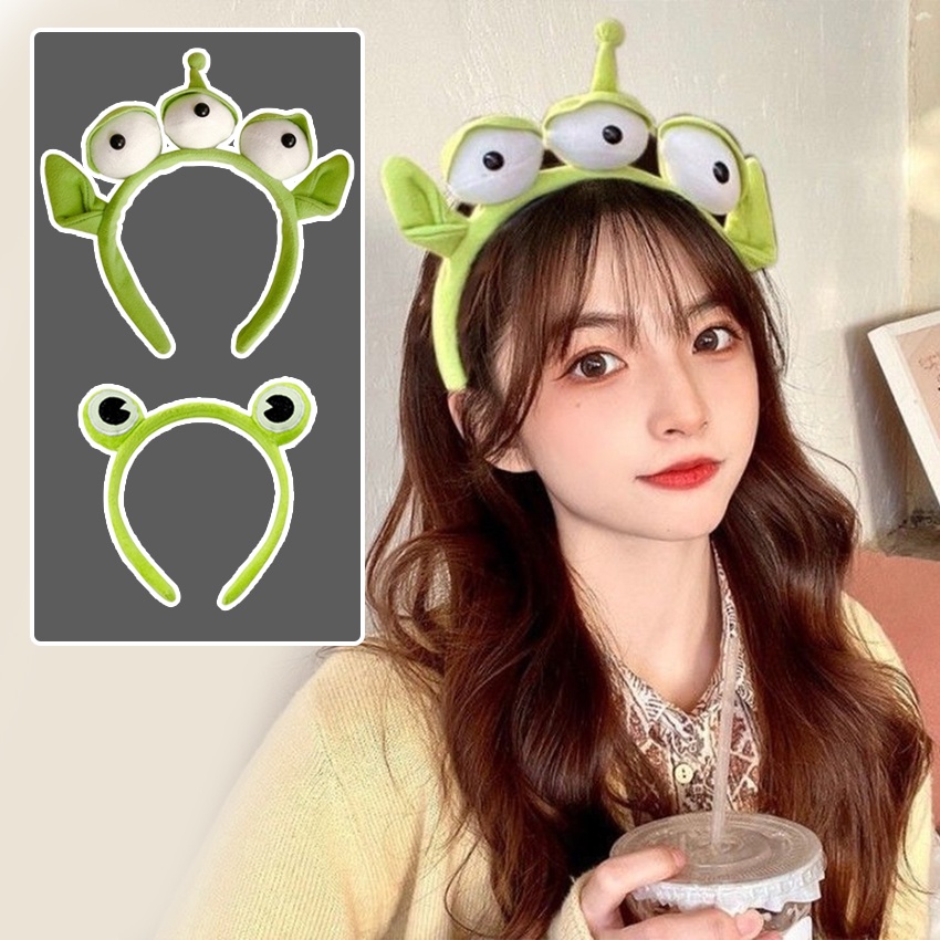 Jual Bando Bandana Disney Toy Story Alien Headband Bando Katak Wanita ...