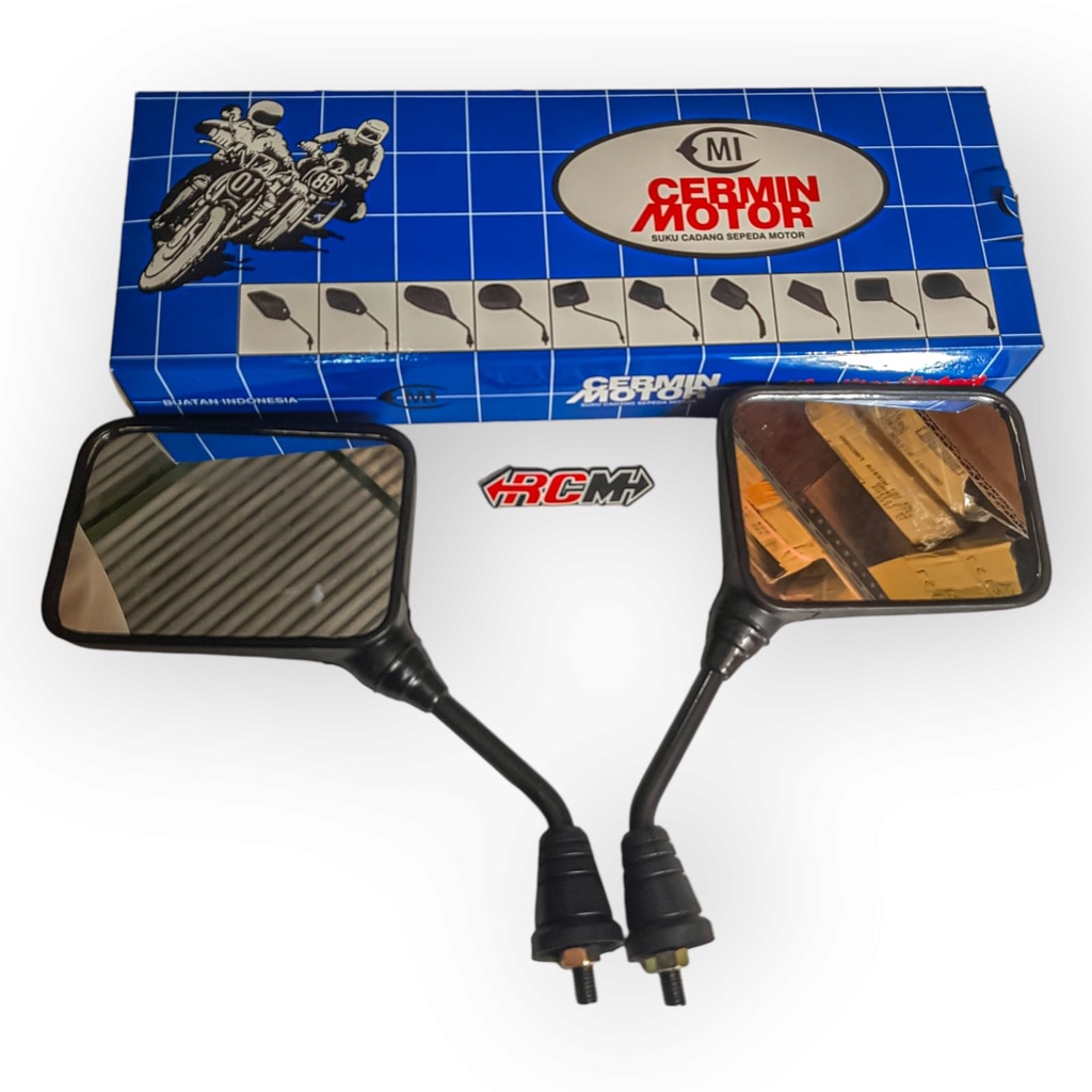 Jual MIRROR MIROR SPION KACA SEPION BLACK HITAM SUZUKI RC100 RC80 RC 80 ...