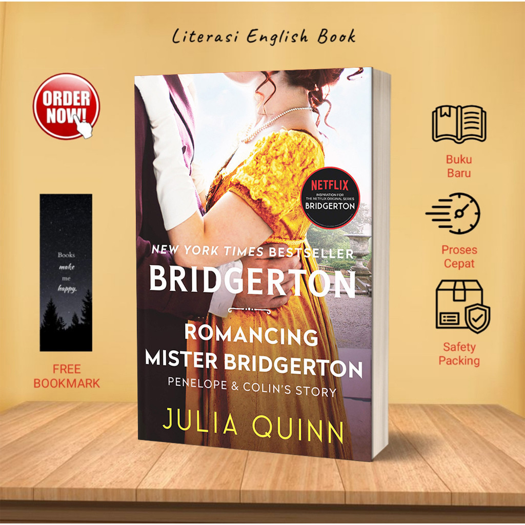 Jual Romancing Mister Bridgerton (Bridgertons #4) by Julia Quinn (English) | Shopee Indonesia