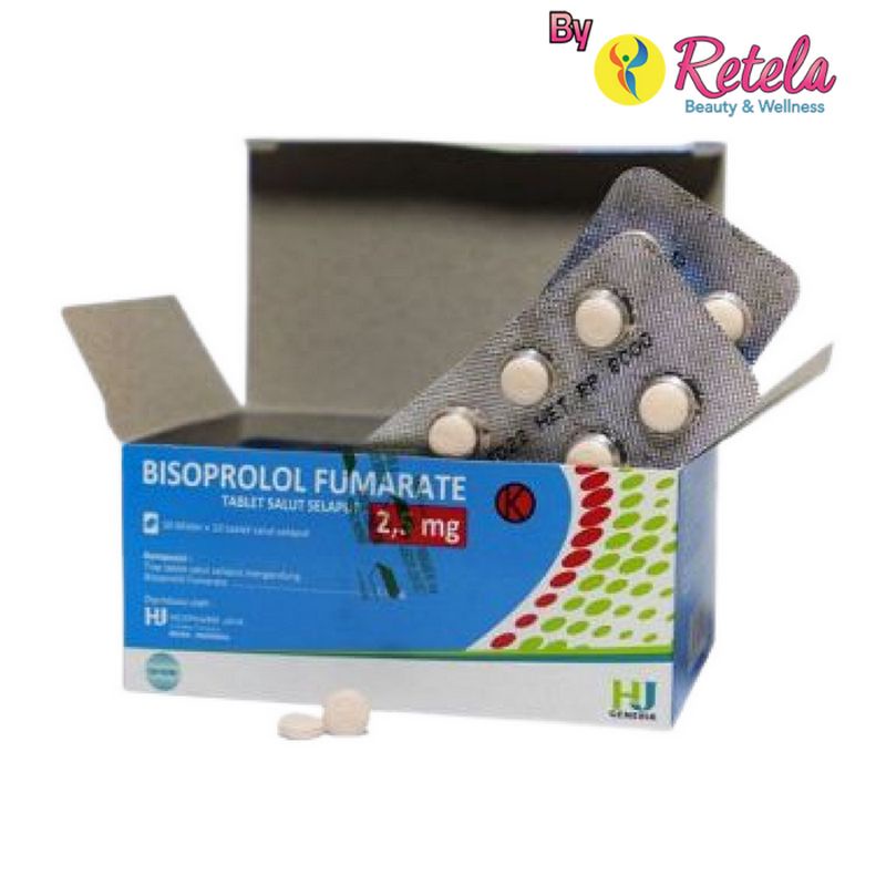 Jual Bisoprolol 2,5Mg 1 Strip 10 Tablet Hj | Shopee Indonesia