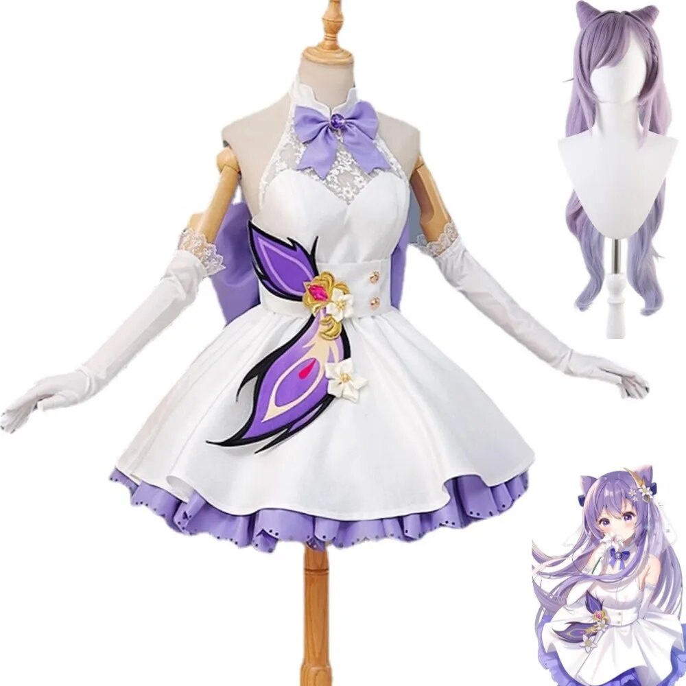 Jual PREORDER Anime Game Genshin Impact Keqing Cosplay Costume Liyue