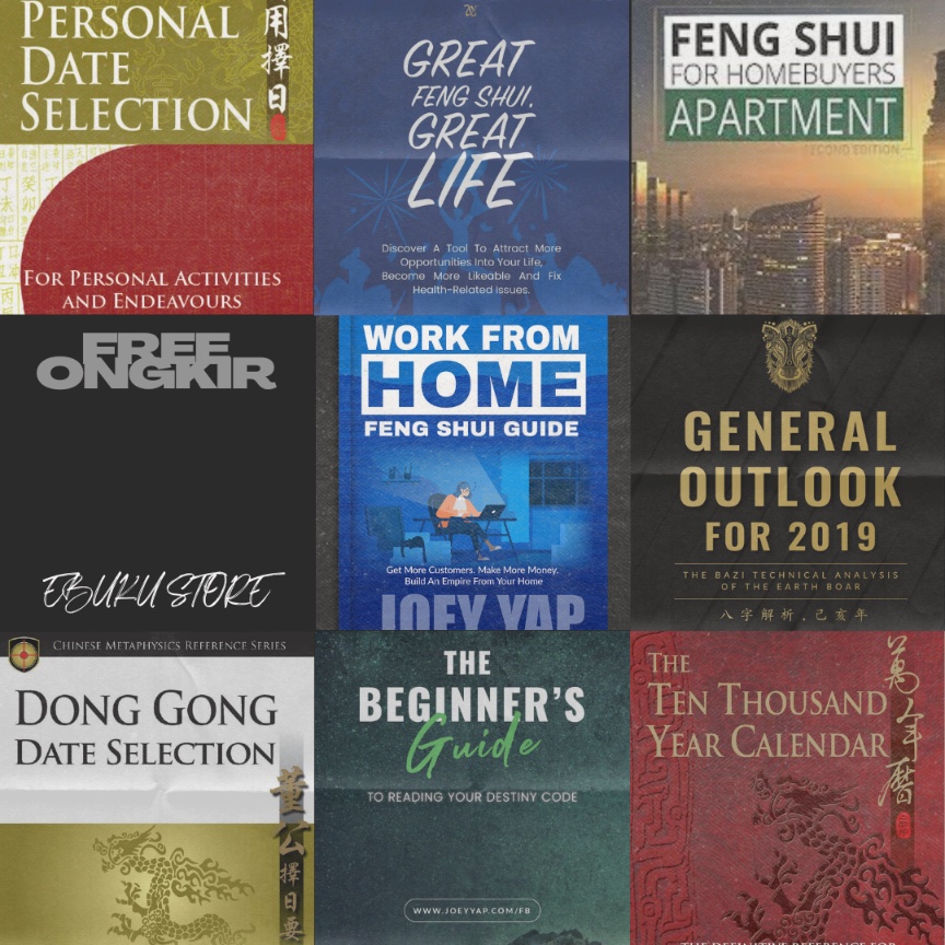 Jual Joey Yap 2 Wfh Destiny Code Personal Date Apartment Feng Shui Dong