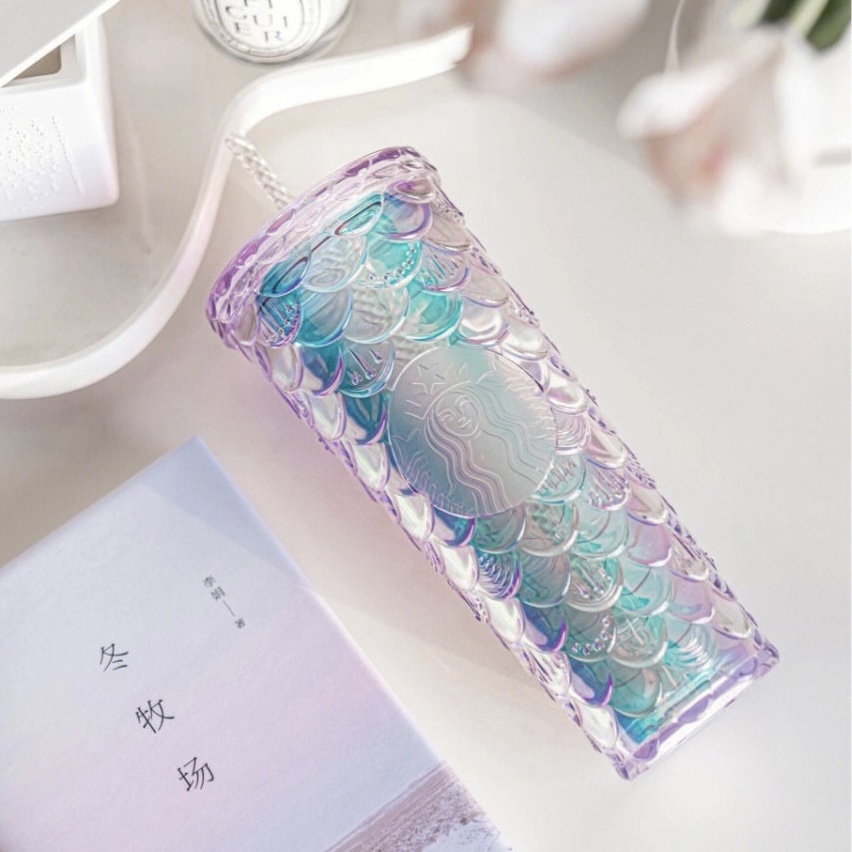 Starbucks China outlet Unicorn Fish Scale tumbler