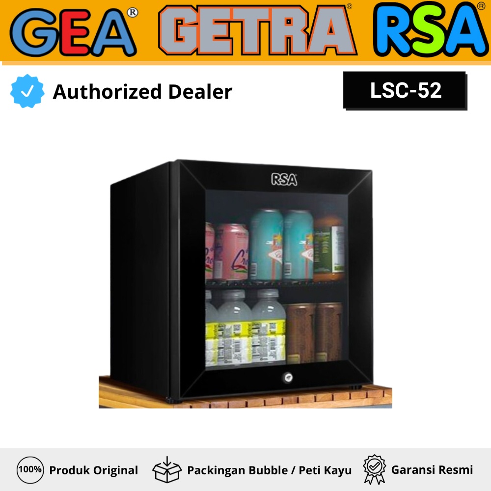 Jual Showcase Minuman Rsa Lsc Kulkas Pendingin Minuman Portable Mini Bar Shopee Indonesia