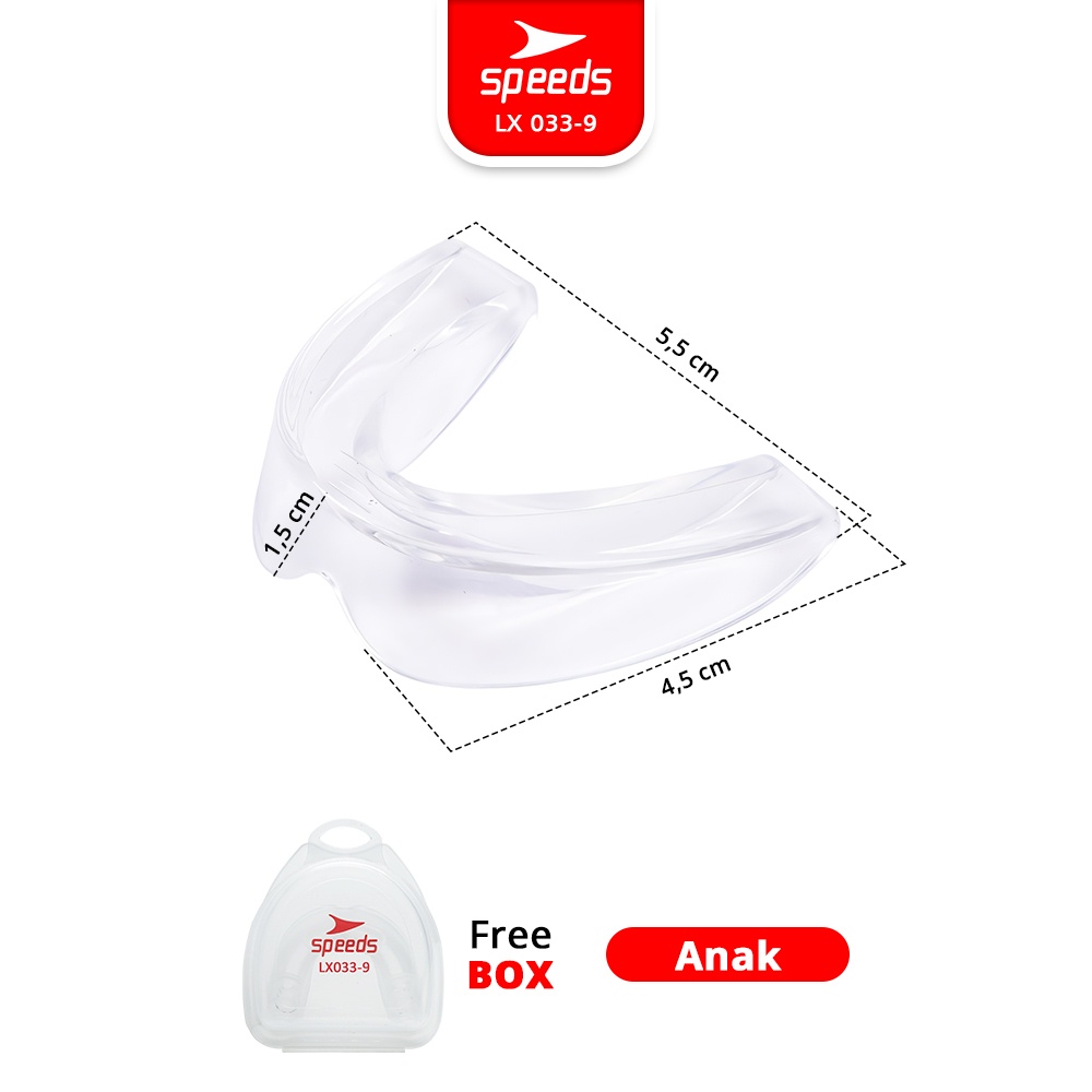 Jual SPEEDS Gamsil Gumshield Pelindung Gigi Mulut Mouthguard Karate Gum