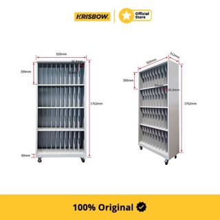 Jual Krisbow Filling Cabinet Lemari Arsip - Abu-Abu | Shopee Indonesia