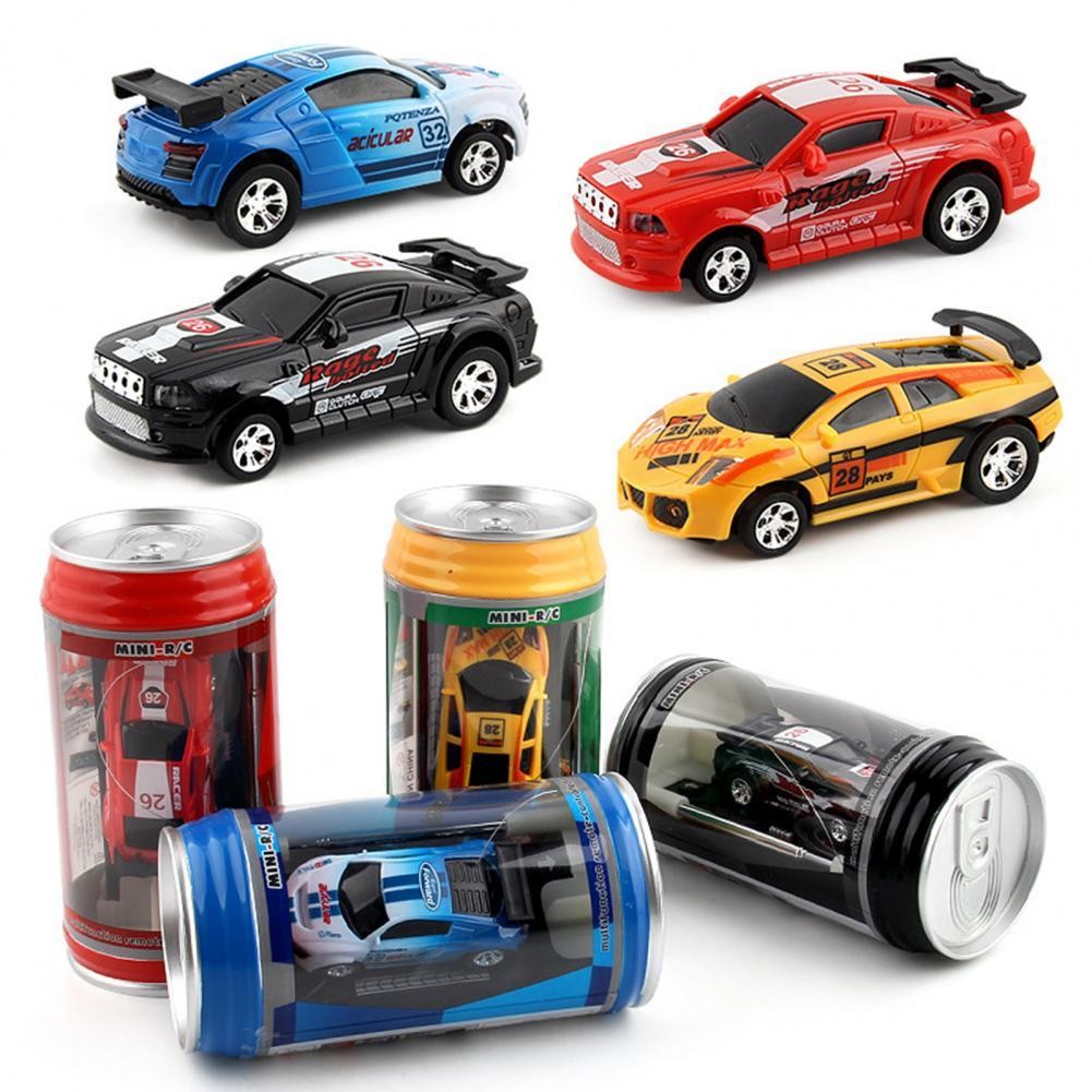 Jual 4 Colors RC Car Can Box Car Creative Mini RC Car Radio Remote ...