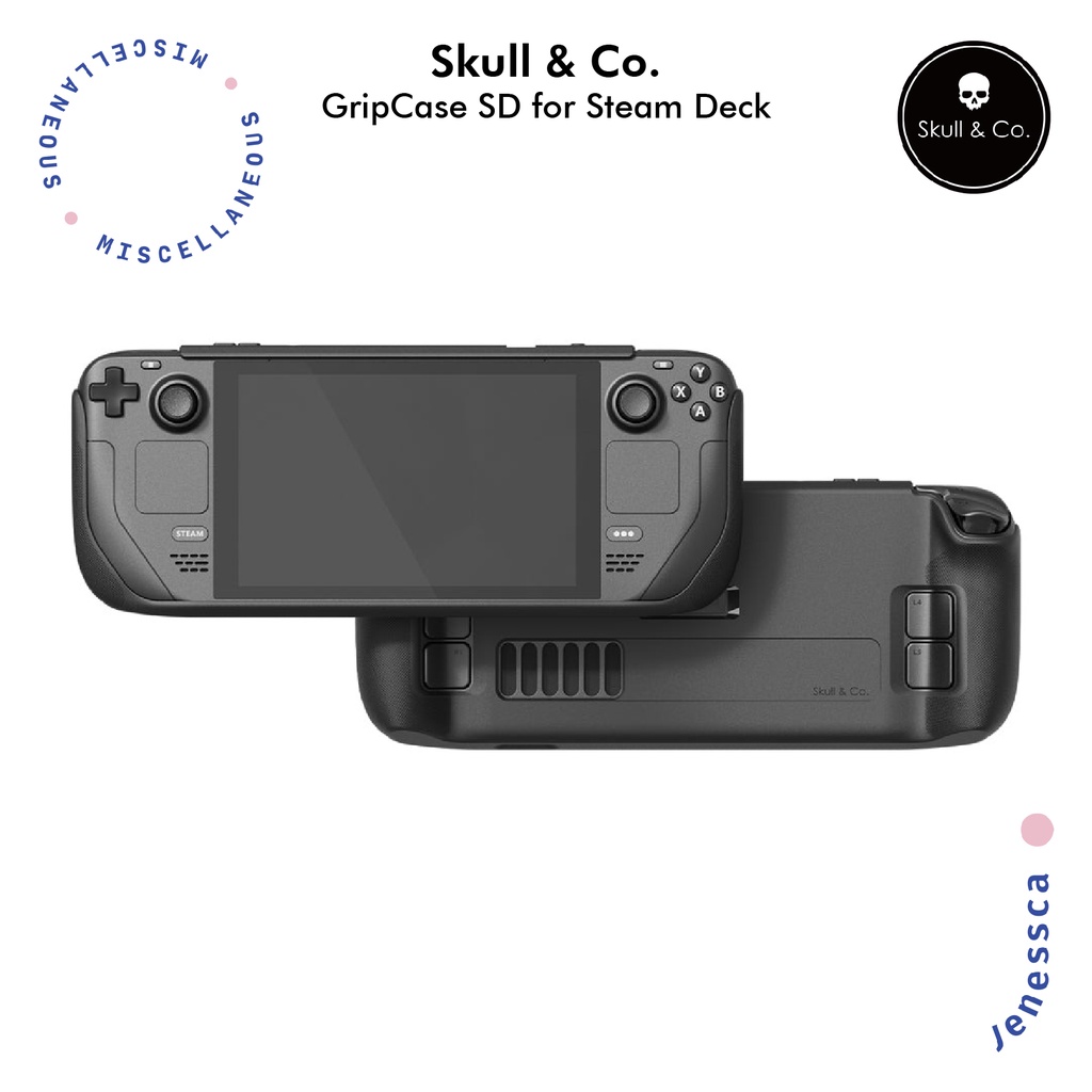 Jual Skull & Co. GripCase SD for Steam Deck Case Casing Steam Deck ...