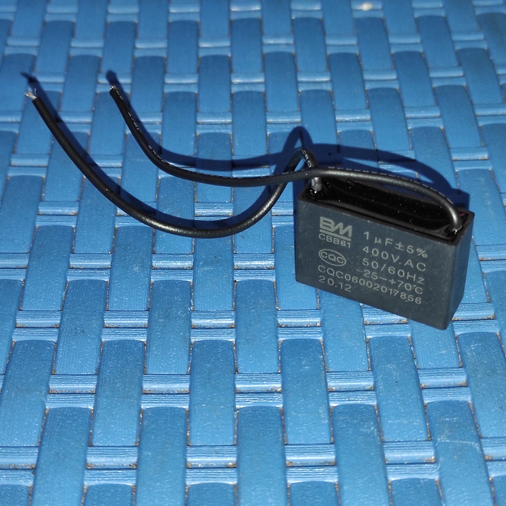 Jual KAPASITOR 1 MICRO MASPION KIPAS ANGIN EXHAUST FAN TEMBOK NEX