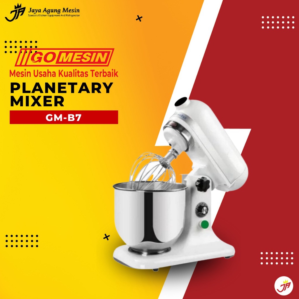 Jual Mixer Roti GoMesin/ GMB7/Go Mesin/7 liter Shopee