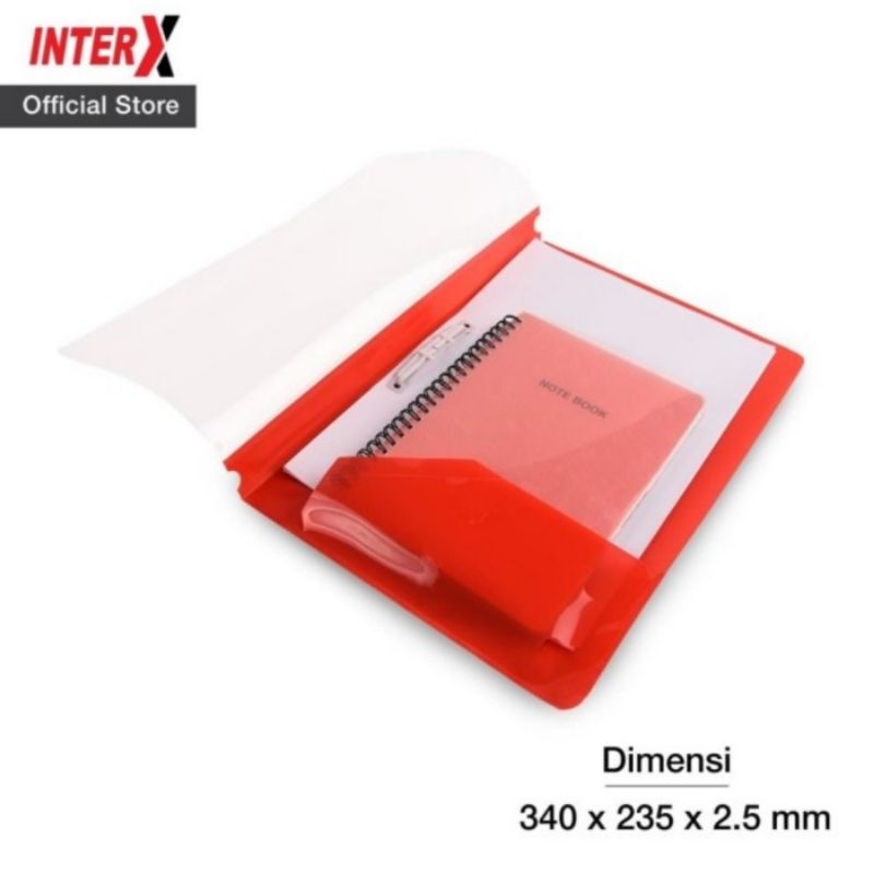 Jual Business File Intex X Folder Ukuran Folio / Map Bisnis File Inter ...