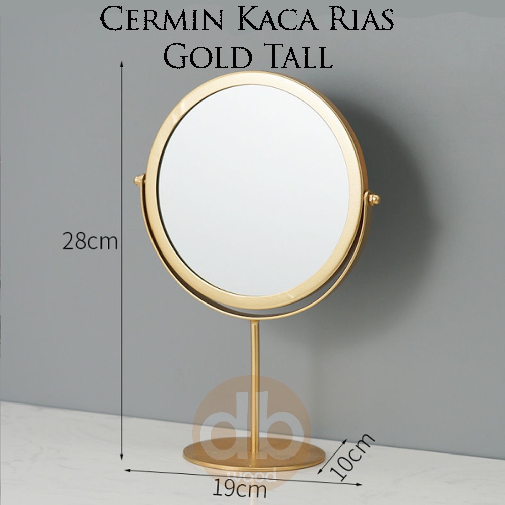 Jual Cermin Kaca Meja Rias Cermin Rias Make Up Standing Mirror Shopee Indonesia