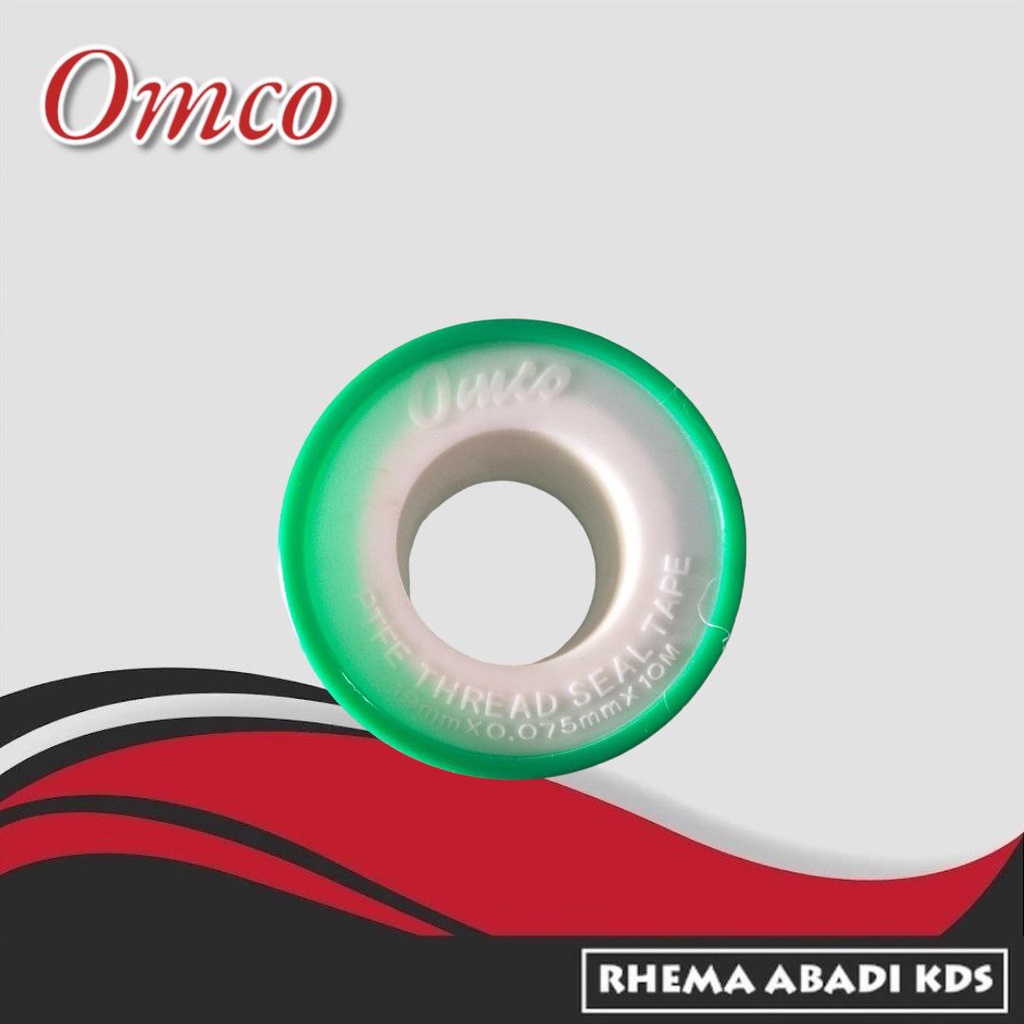 Jual RIZKI ABADI - TBA OMCO / Seal Tape Kran Air OMCO 10m | Shopee ...