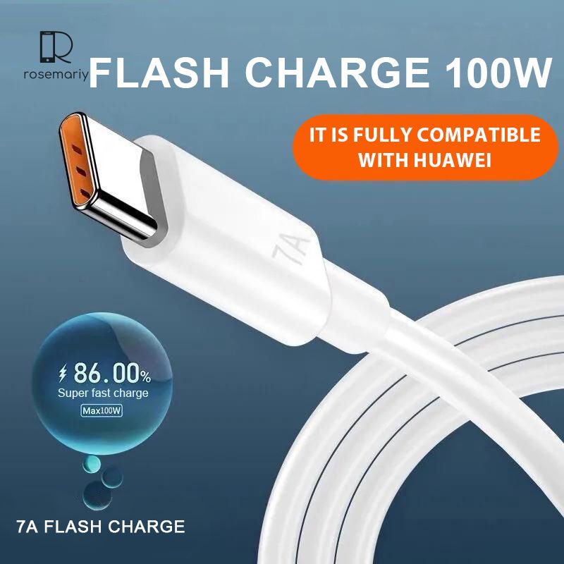 Jual 7A kabel data Fast Charging usb Typec 25CM/1M/1.5M/2M telepon ...