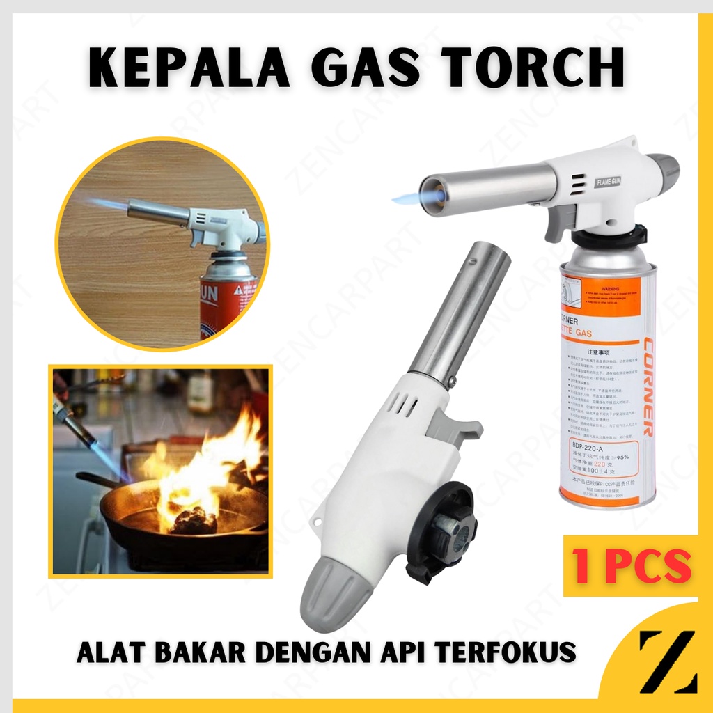 Jual Kepala Gas Torch Dapur Masak Kitchen Cook Alat Pemantik Api Gas