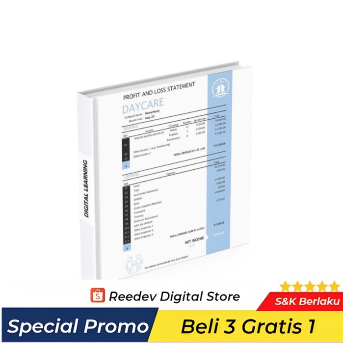 Jual 53 Template Laba Rugi Word | Shopee Indonesia