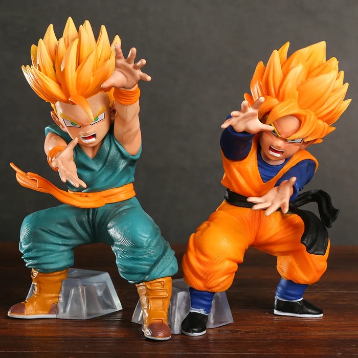 Jual Super Saiyan TRUNKS GOTEN Kamehameha Action Figure Dragon Ball