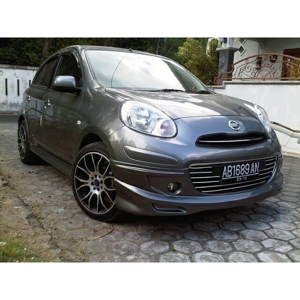 Jual bodykit nissan march rx thn 2009-2011 depan saja Ready stock