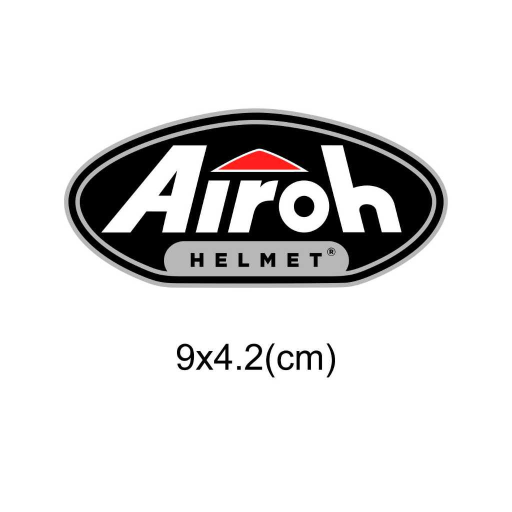 Jual Stiker vinyl logo Helm AIROH/ helm Motogp | Shopee Indonesia