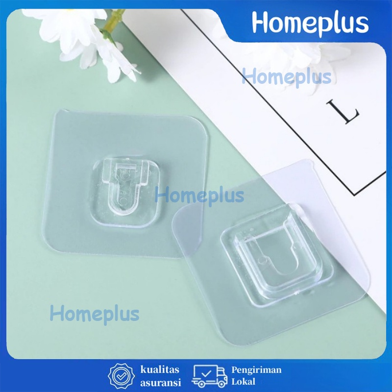 Jual HomePlus 7PCS Gantungan Hook Magic Gantungan Tempel Socket Hook ...