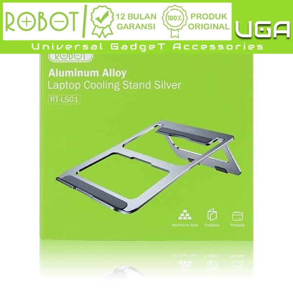 Jual ROBOT Standing Lightweight & Foldable Laptop Cooling Stand RTLS01