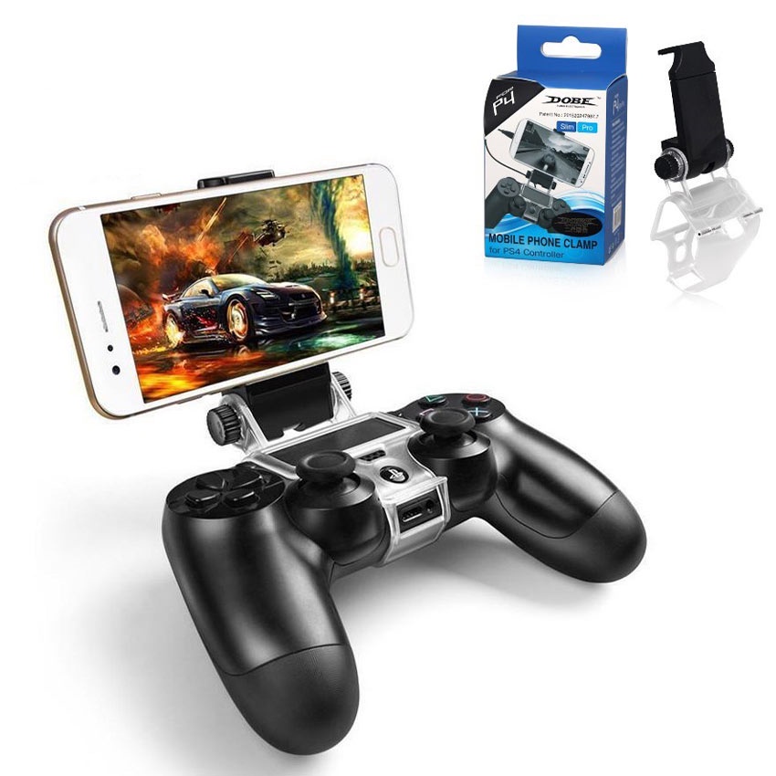 Jual Mobile Phone Clamp Holder Clip Bracket Stik Stick PS4 DOBE ...