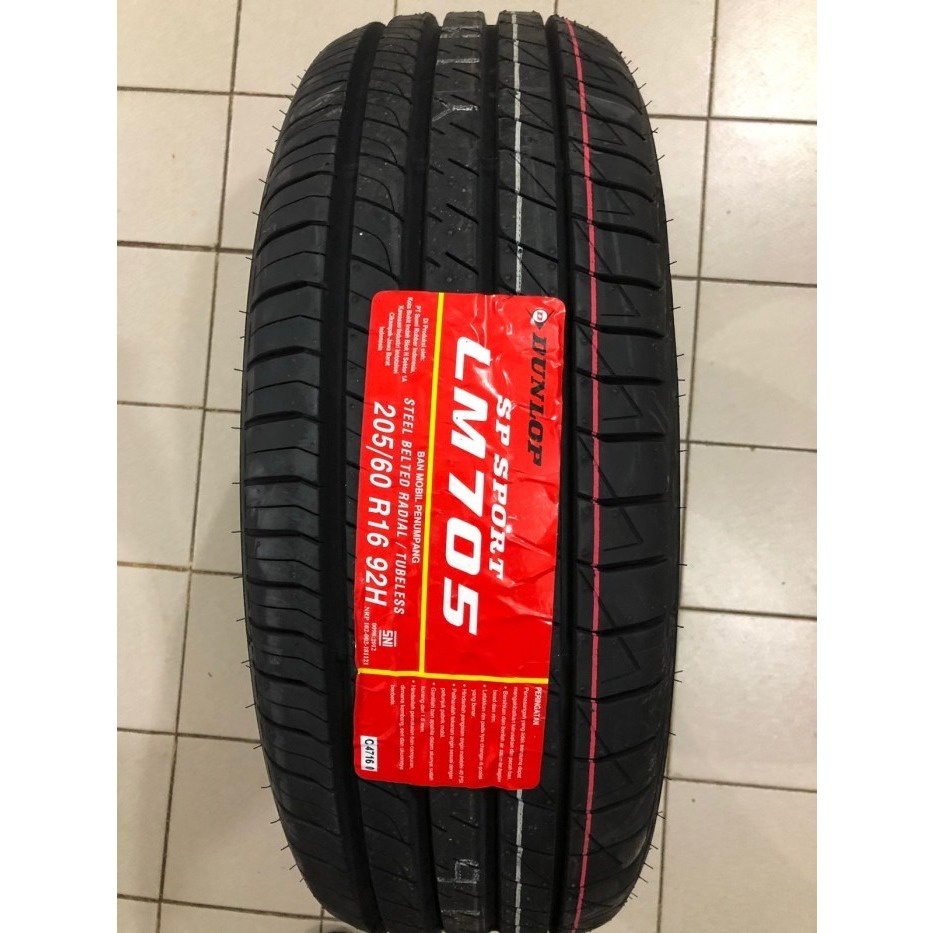 Jual Dunlop SP Sport LM705 Ukuran 205/60 R16 - Ban Mobil Eco Sport XL7 ...