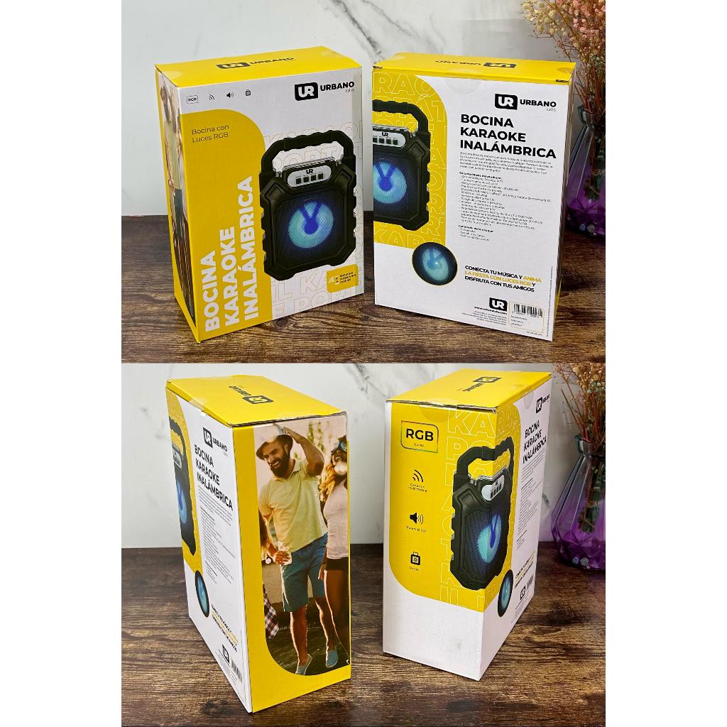 Jual Speaker Bluetooth URBANO LED Portable Wireless Hi fi Stereo Hi ...
