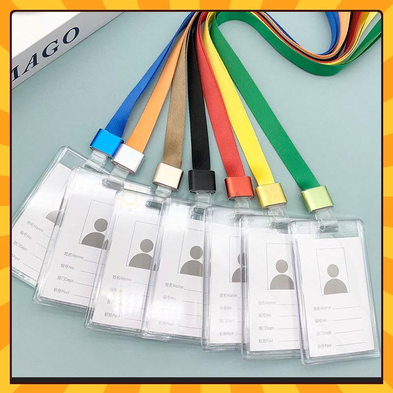 Jual ⭐ Toko CM ⭐ Gantungan Id Card Tempat Id Card Name Tag Kulit Id ...