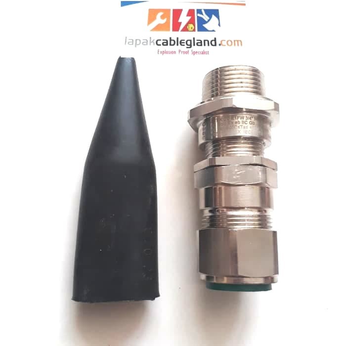Jual Cable Gland Explosion Proof CABTEK Armour Brass 20 E1FW M20 hawke ...