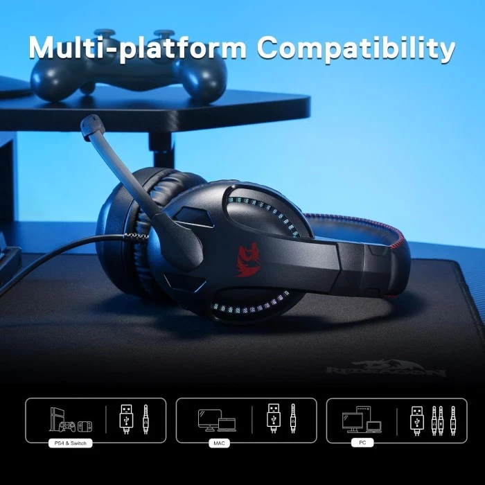 Redragon Wired Gaming Headset RGB CRONUS - H211-RGB