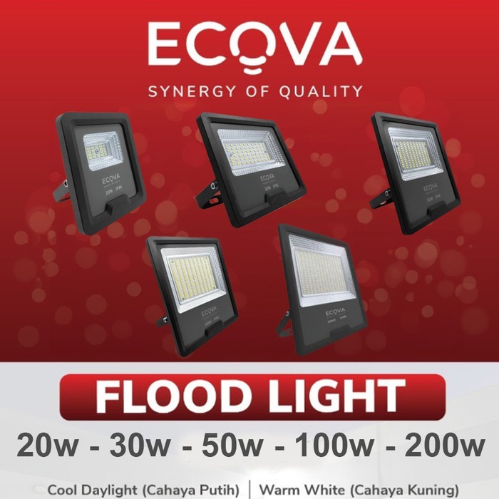 Ecova led flood deals light