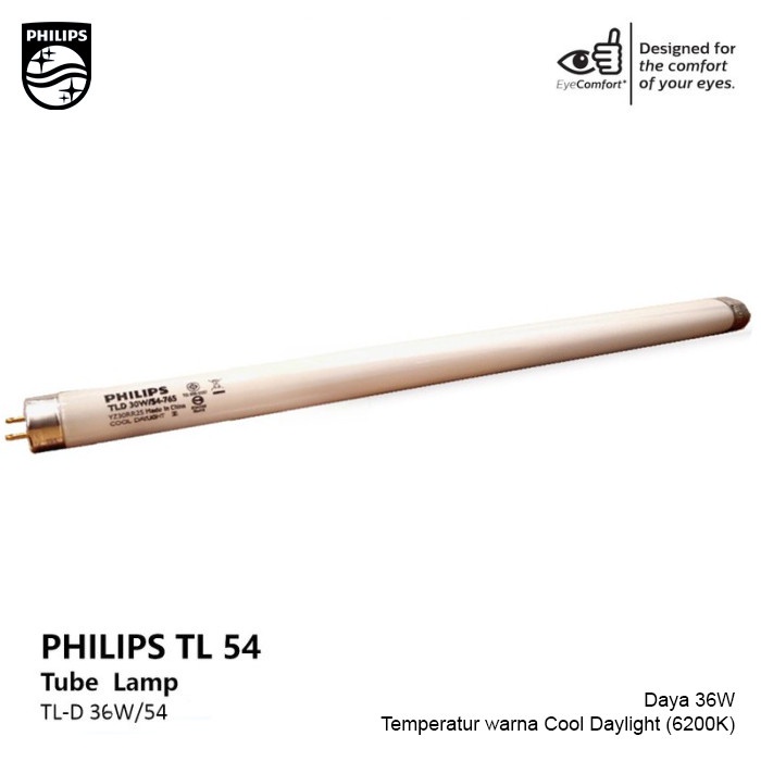 Jual PHILIPS Lampu TL D 36W 54 765 | Shopee Indonesia