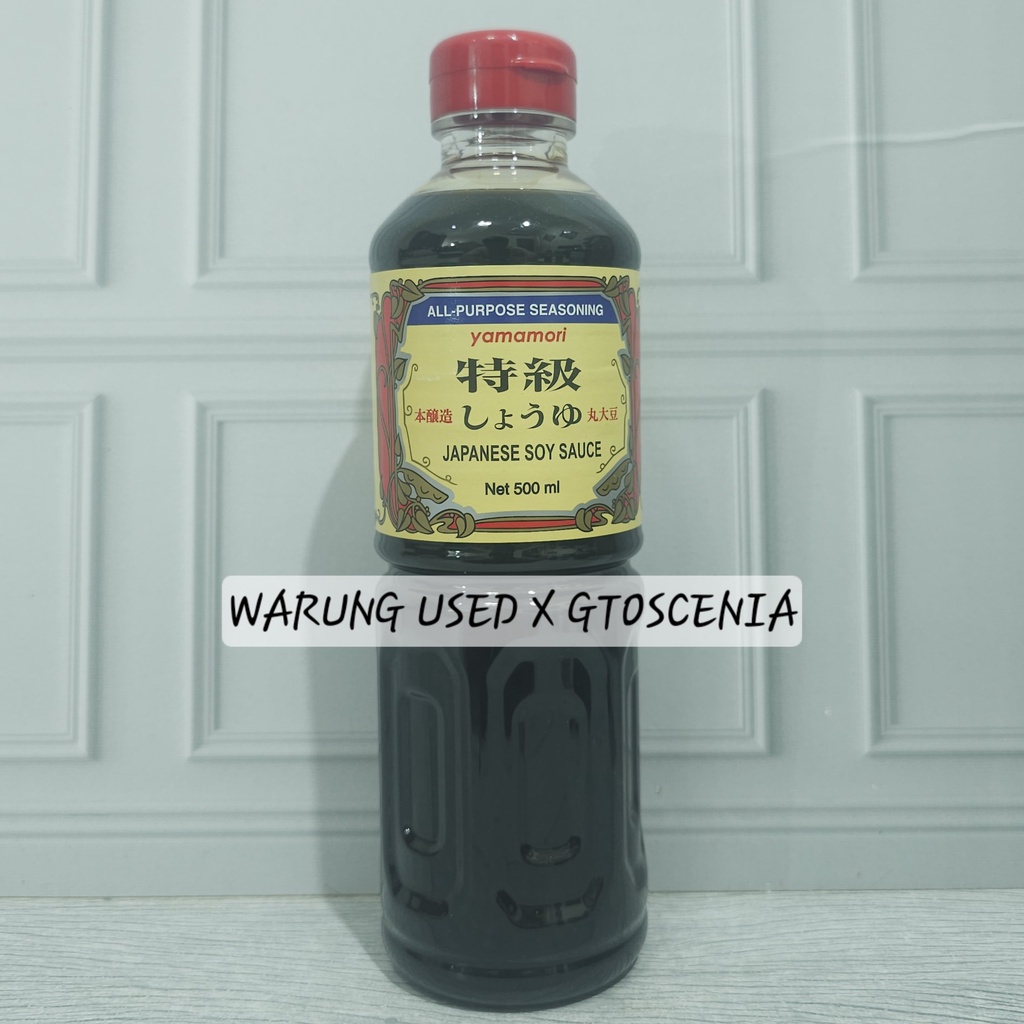 Jual Yamamori Japanese Soy Sauce Kecap Asin Jepang Soya 500ml Japan 500