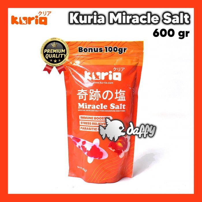 Jual Kuria Miracle Salt Garam Ikan Immune Booster dan Anti Stress ...